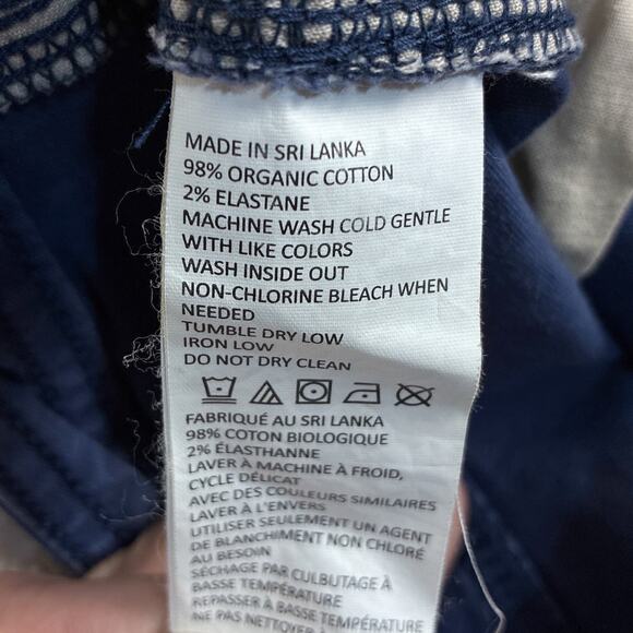 PRANA Bronson Mens 38x30 Blue Canvas Work Hiking Outdoor Climbing Stretch Pants - Picture 7 of 11